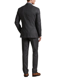 Costume peau de requin Polo Tailored Fit en laine - Medium Grey & Multicolore