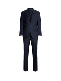 Costume Gregory peau de requin en laine - Navy