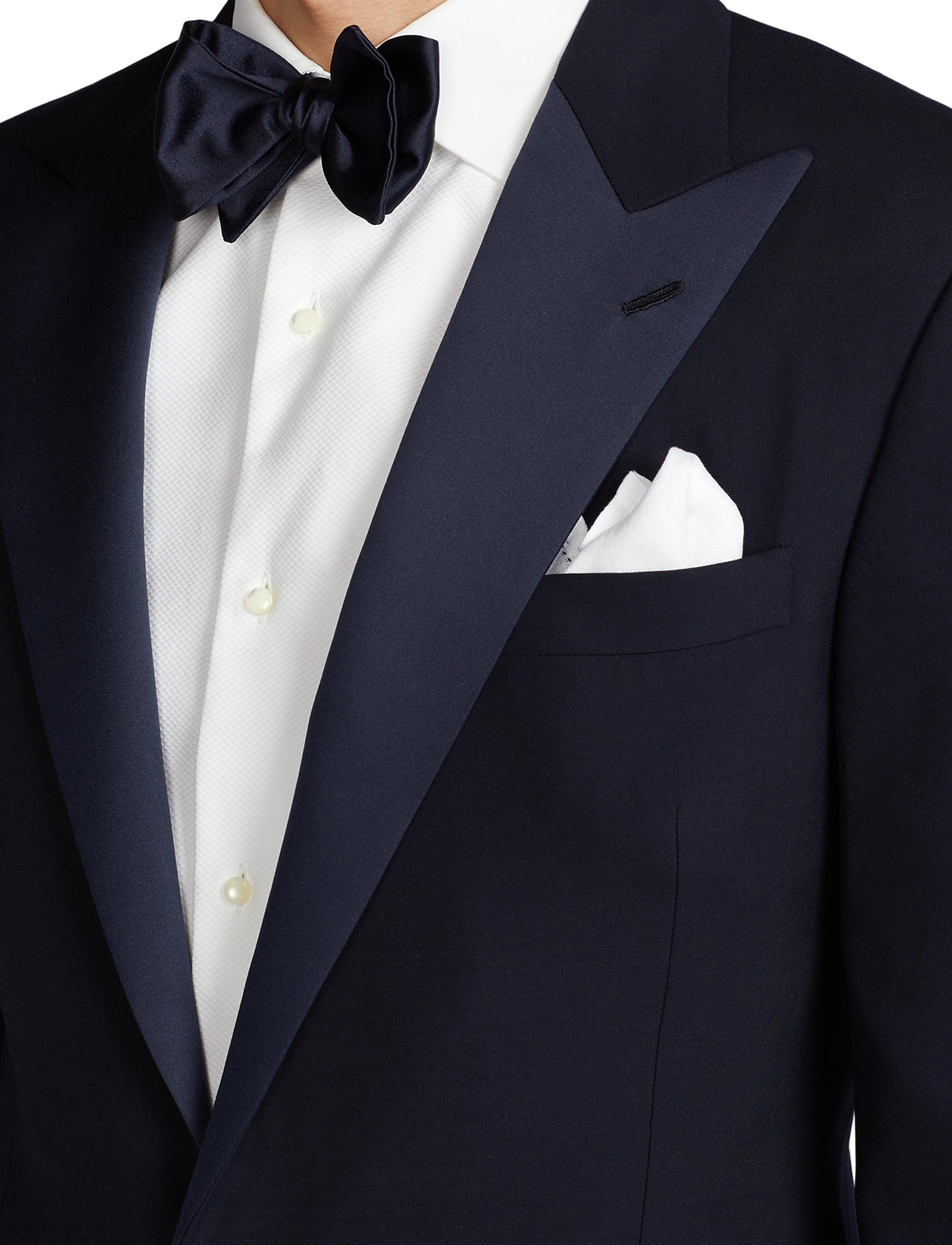 Veste de smoking Gregory en laine - Navy