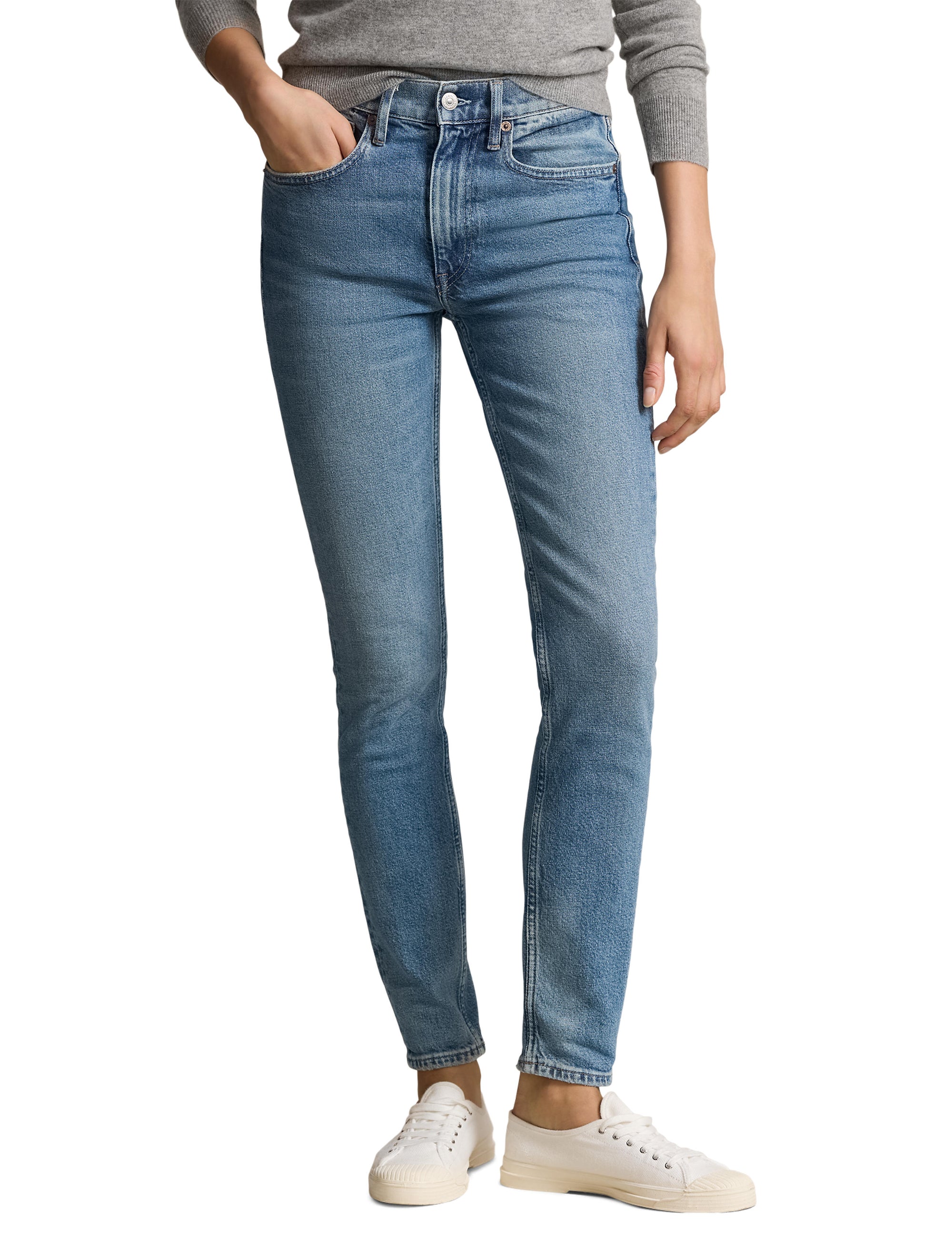 3pcs / NEW // ANTARES WASH SKINNY ANKLE MID RISE SKN