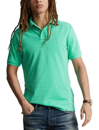 Polo coupe classique en coton piqué - Sunset Green