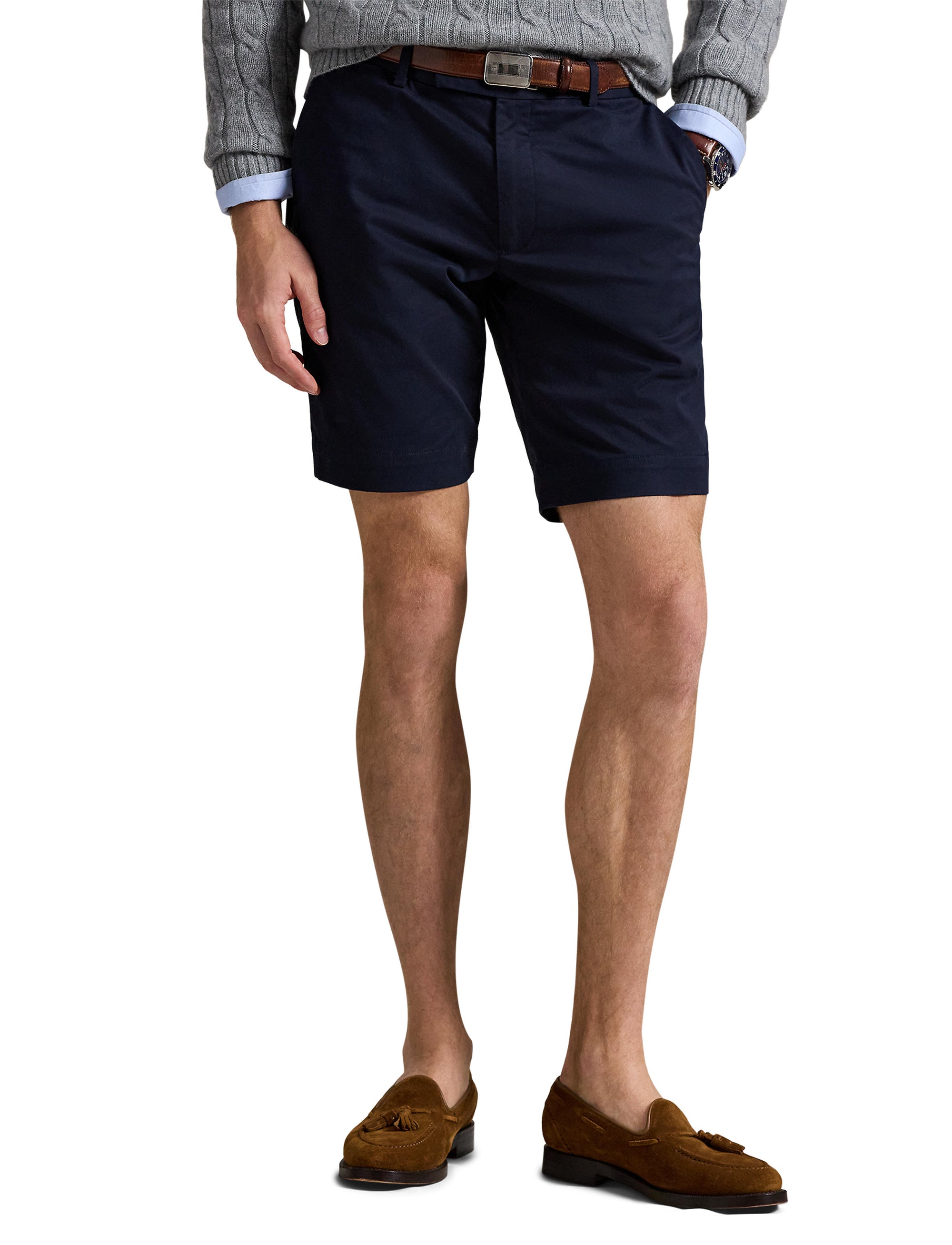 Short chino Slim Fit stretch - Aviator Navy