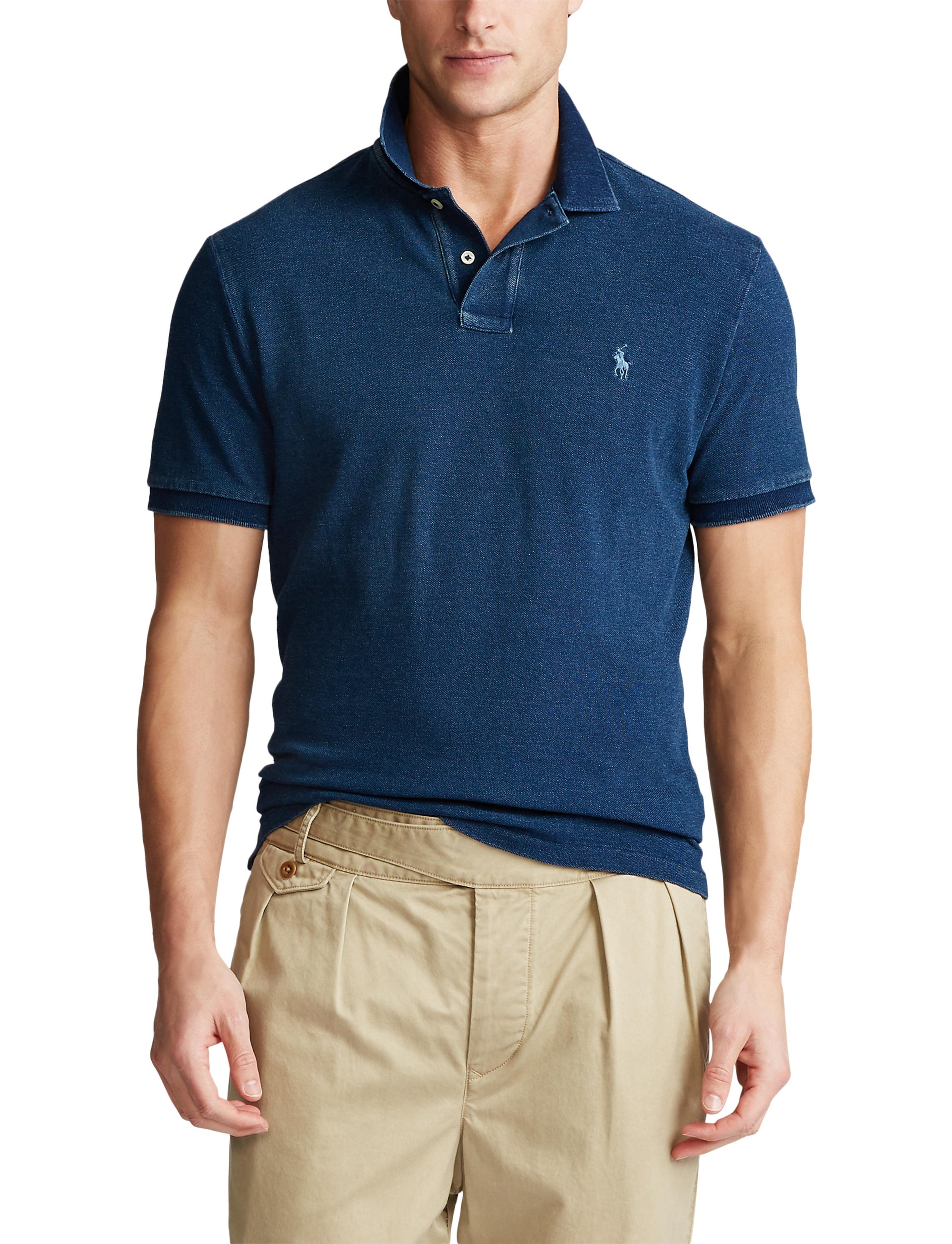 Polo iconique en coton piqué - Dark Indigo