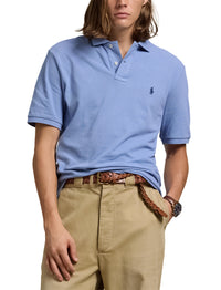 Polo en piqué coupe ajustée - Campus Blue