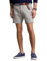 Short chino stretch - Soft Grey