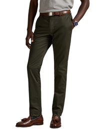 Pantalon en sergé slim stretch - Canopy Olive