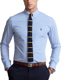 1pcs / NEW // 4655H LIGHT BLUE/WHITE SPORT SHIRT LONG SLEEVE SLBDPPCS