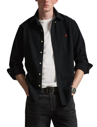 Chemise ajustée en flanelle grattée - Polo Black