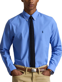 Chemise en popeline stretch Classic Fit - Harbor Island Blue