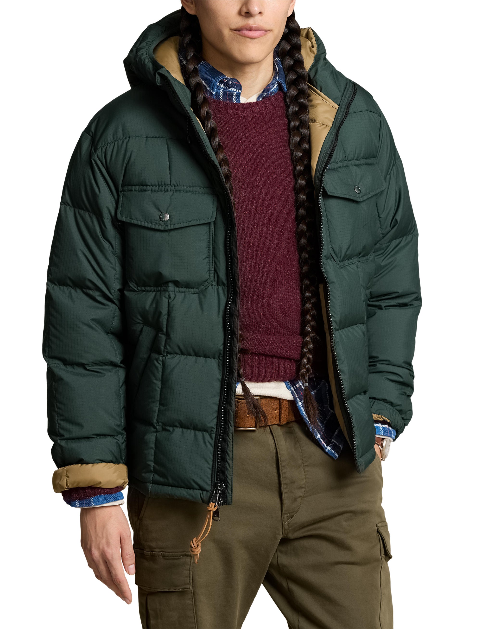 13pcs / NEW // BASIC FOREST BOMBER INSULATED UTILITYELCAP
