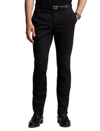 Pantalon Slim Jarrett satinette stretch - Polo Black