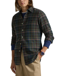 22pcs / NEW // 6944 PINE NAVY MULTI SPORT SHIRT LONG SLEEVE CUBDPPCS