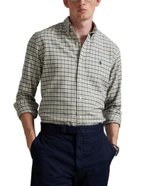 7pcs / NEW // 6948 WHITE GREY HEATHER MULTI SPORT SHIRT LONG SLEEVE CUBDPPCS
