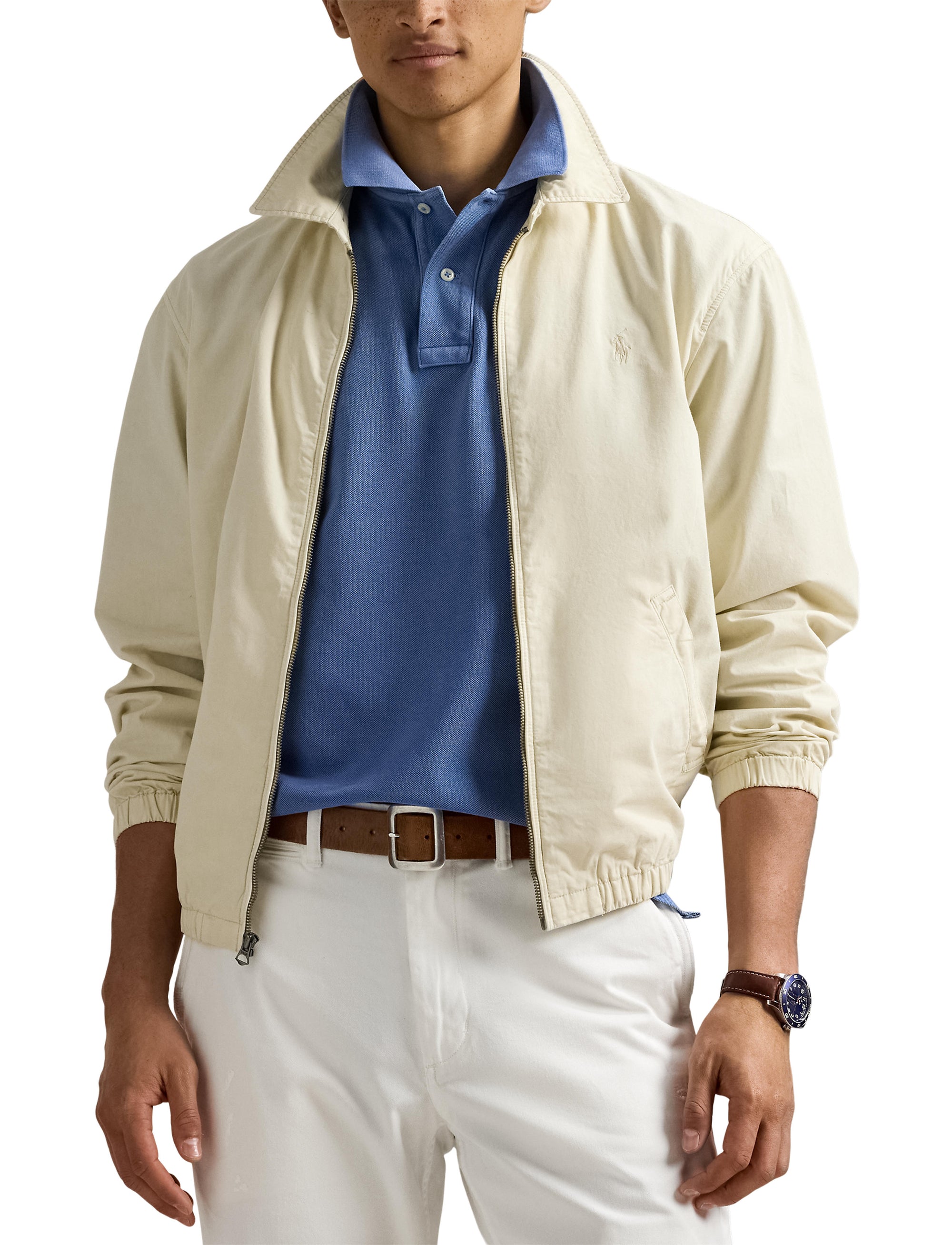 Veste Bayport en popeline teinte - Natural