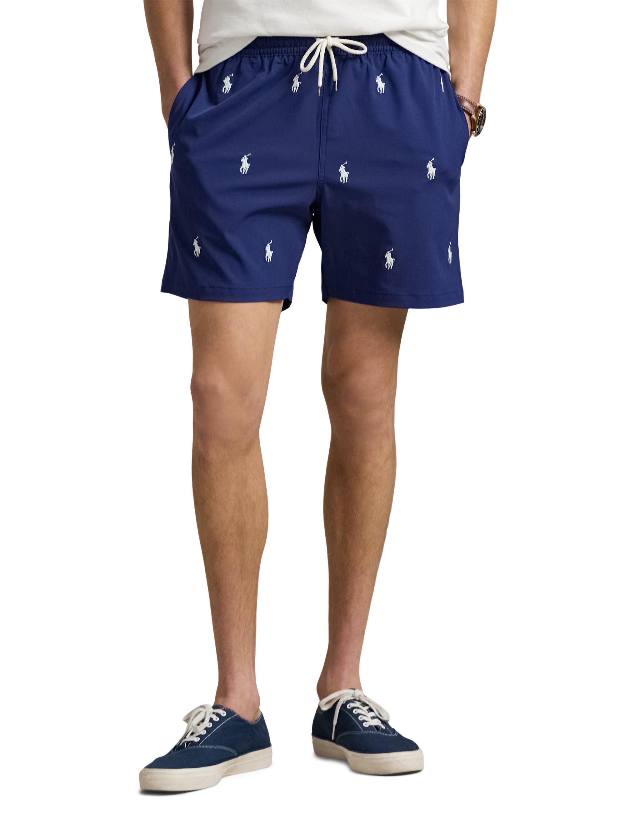 Short de bain Traveler classique - Fall Royal With White Aoe Pp