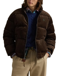 Wyoming corduroy down jacket - Dark Beech