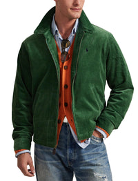 Wynton corduroy jacket - Meadow Green