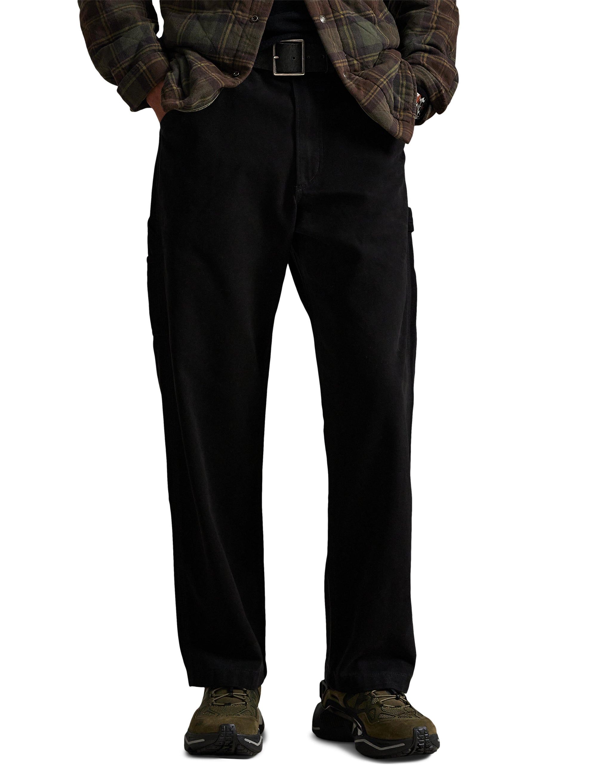 Polo Dungaree Canvas Carpenter Trousers - Polo Black
