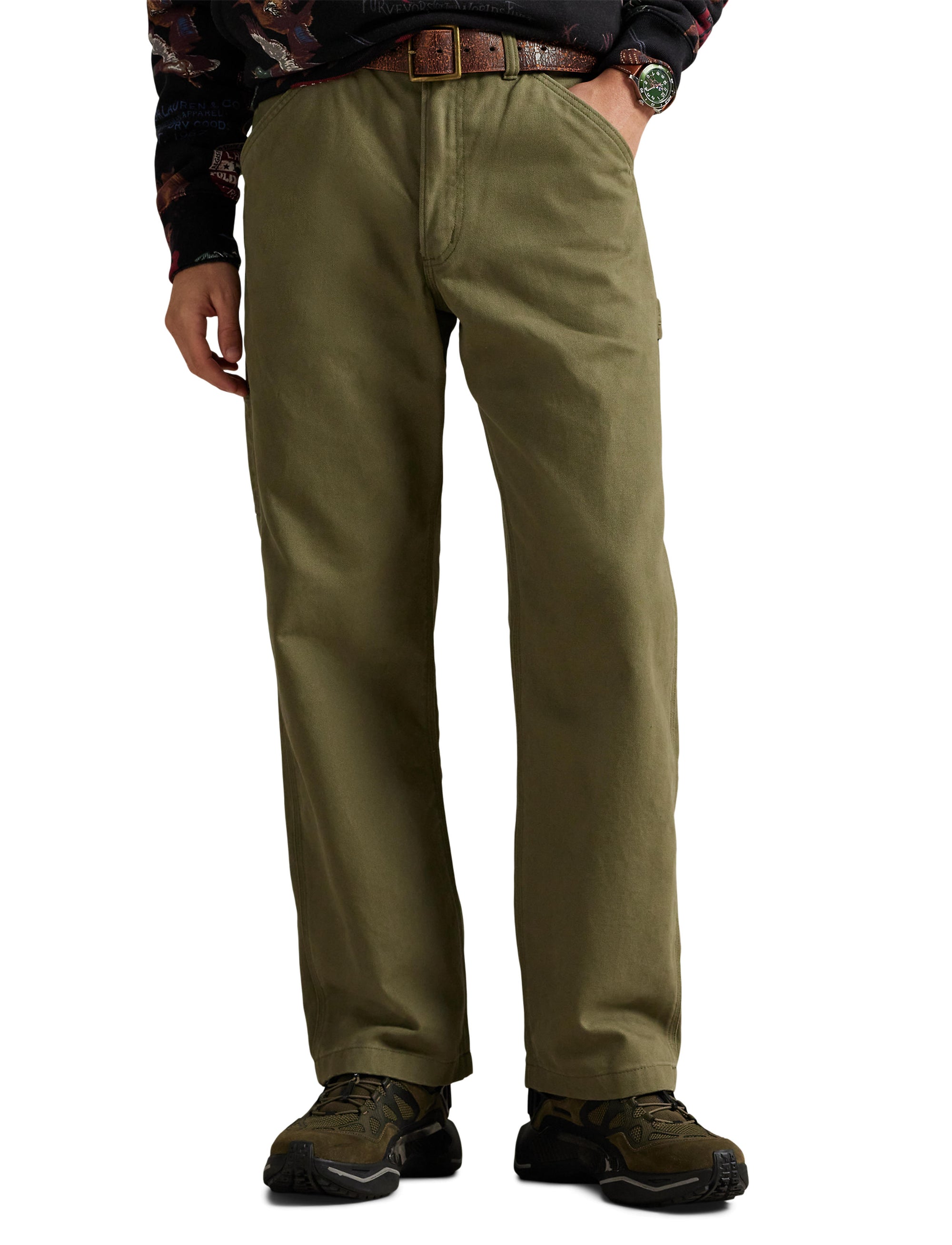 Pantalon charpentier toile Polo Dungaree - Fall Sage