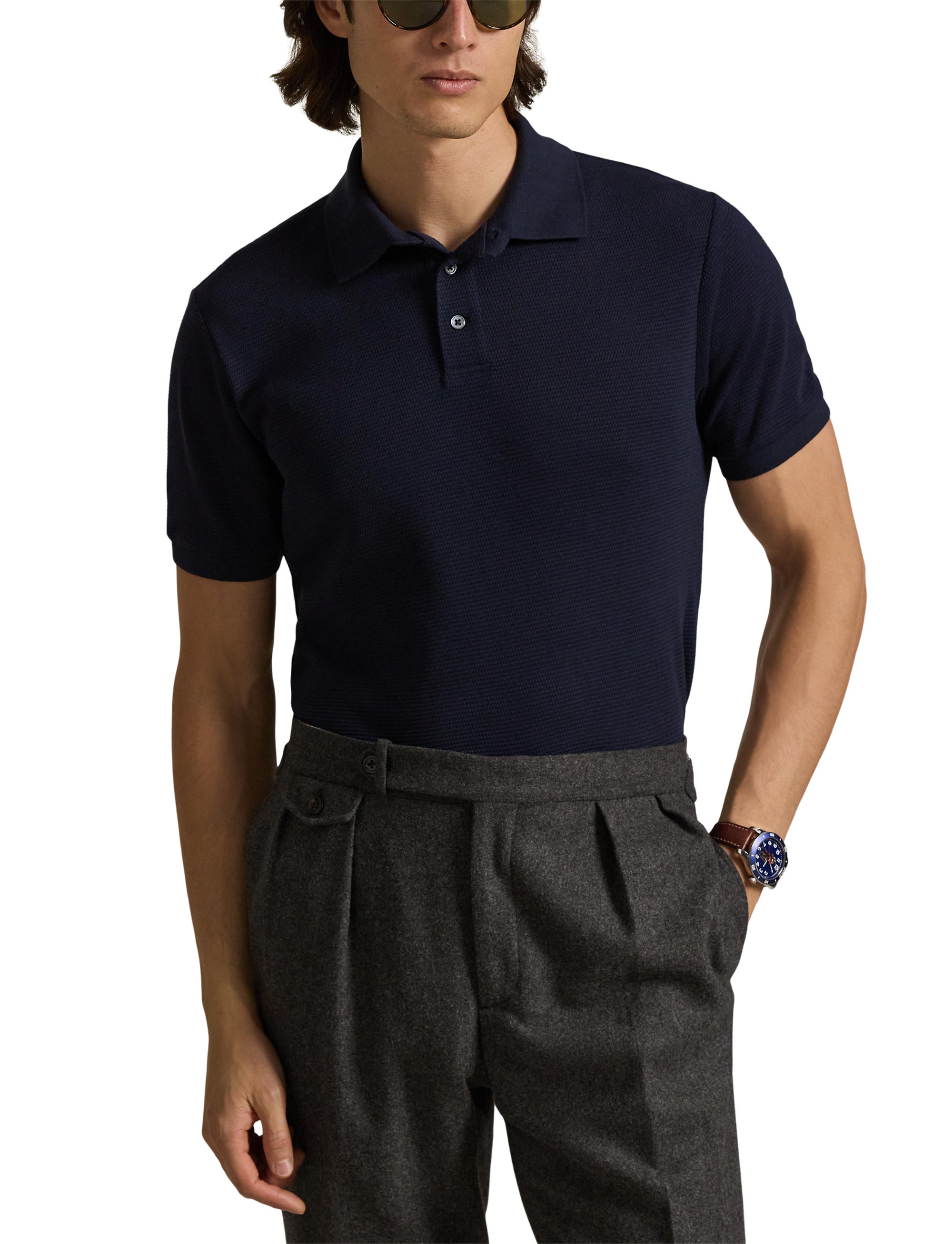 69pcs / NEW // RL NAVY POLO SHIRT SHORT SLEEVE SSKCSFM2