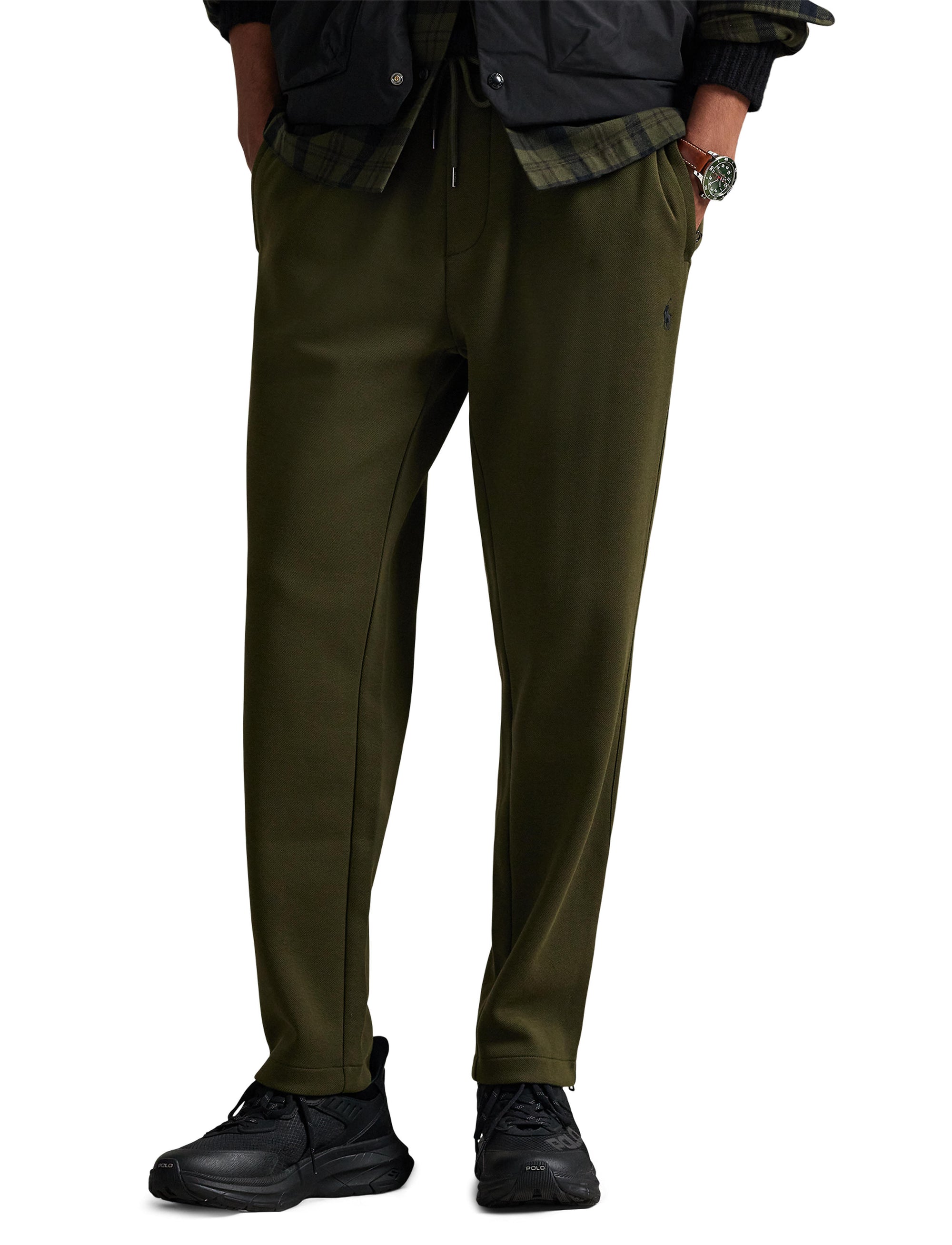 Pantalon d'athlétisme maille double - Company Olive