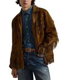 Veste à franges en daim - Hunter Brown