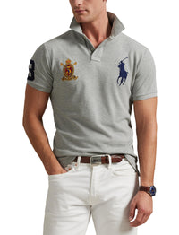 2pcs / NEW // ANDOVER HEATHER POLO SHIRT SHORT SLEEVE SSKCCMSLM1