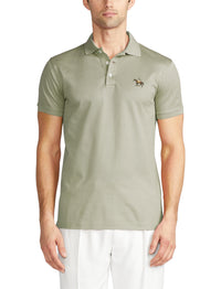 Polo Custom Slim Fit en piqué - Sea Spray