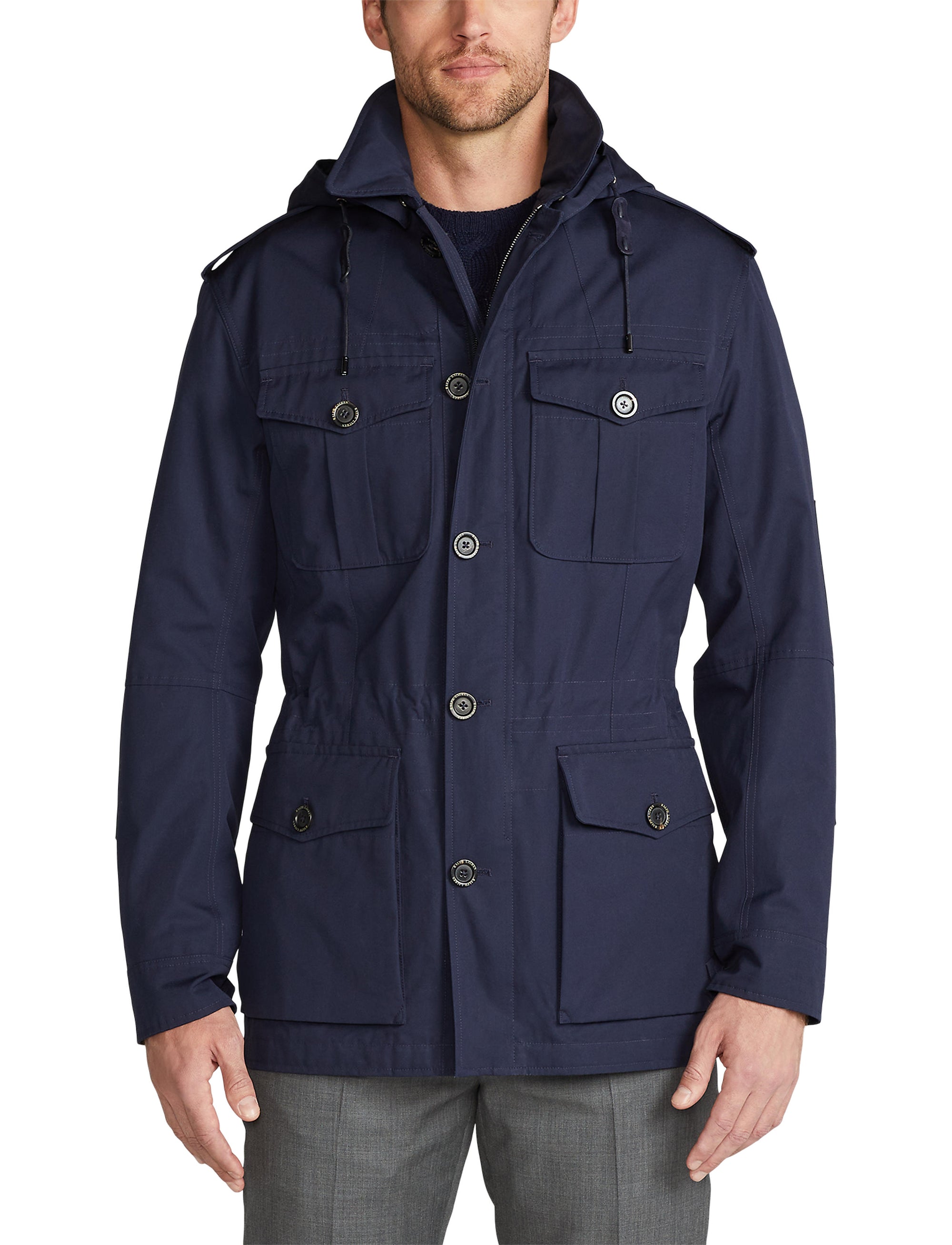 Hartridge 4-pocket jacket - Chairman Navy