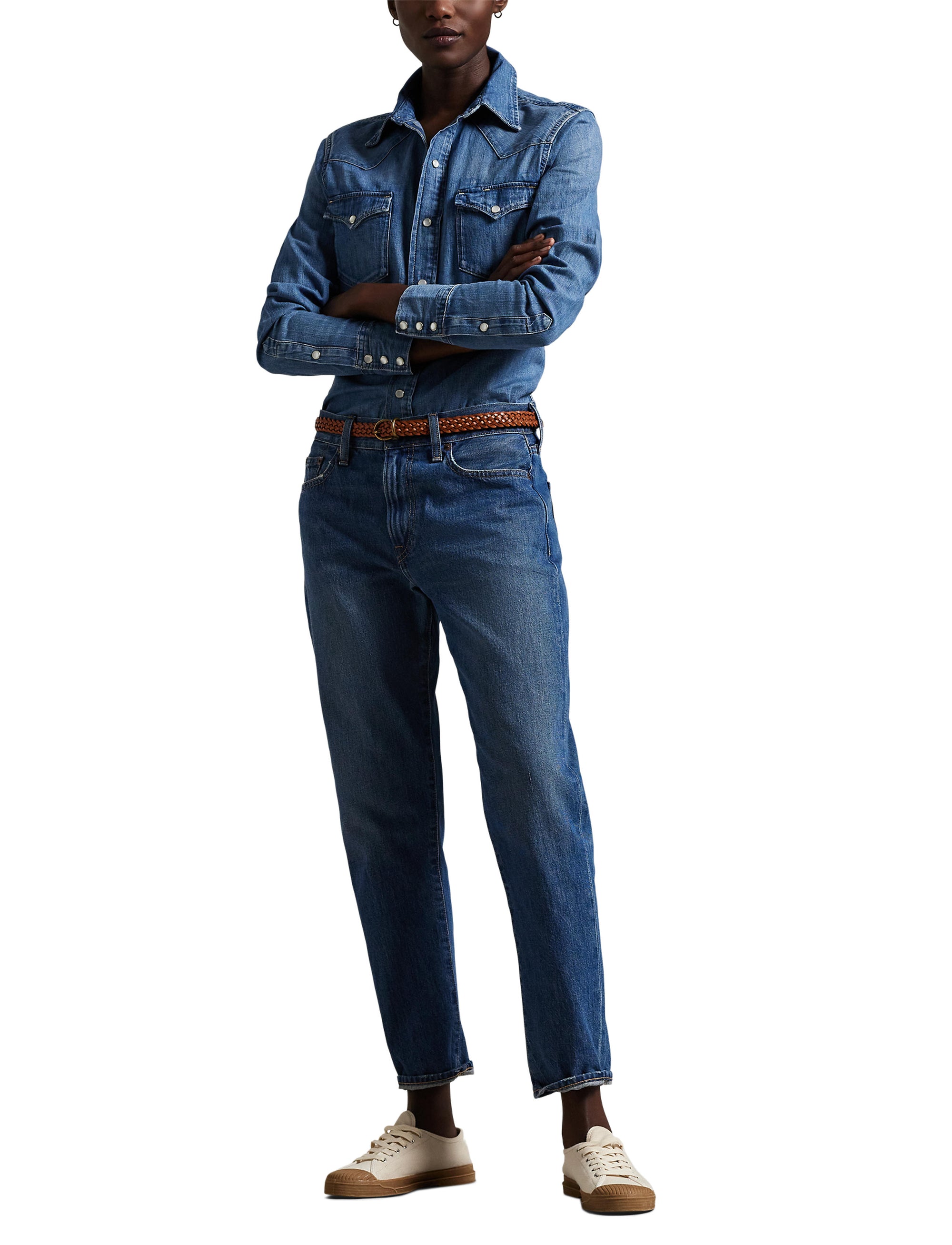 Slim tapered jeans - Eldir Wash