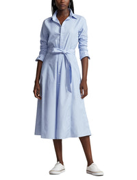 Poplin shirt dress - Classic Medium Blue