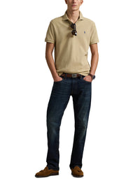 Polo coton piqué Slim Fit - Coastal Beige