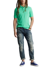 Polo coupe classique en coton piqué - Sunset Green