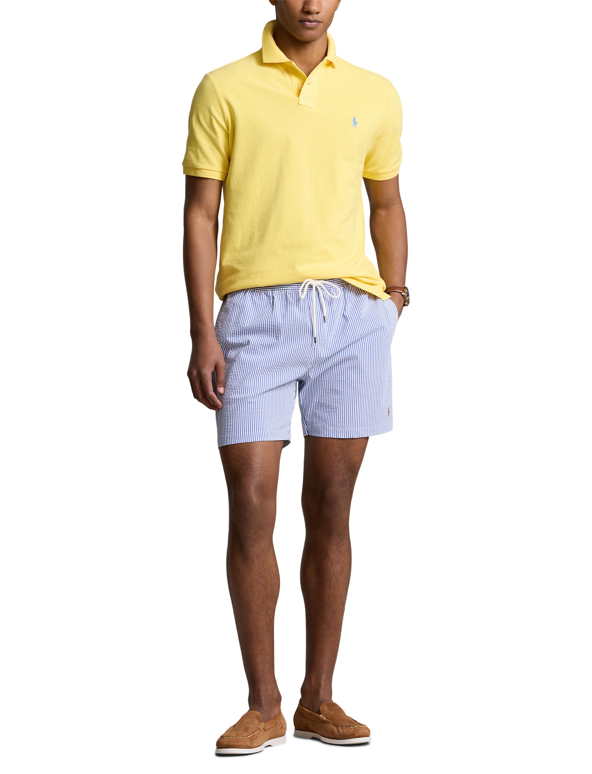 Polo coupe classique en coton piqué - Oasis Yellow