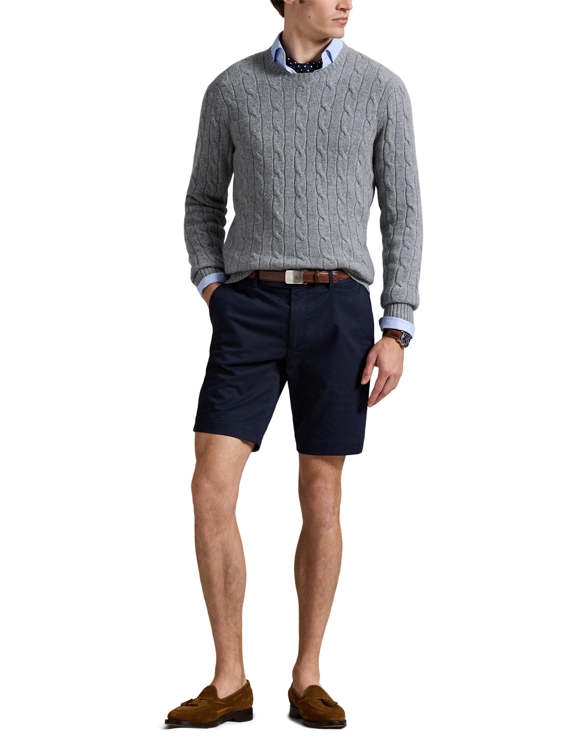 Short chino Slim Fit stretch - Aviator Navy