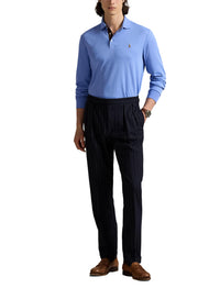 Polo en coton doux Slim Fit - Fall Blue