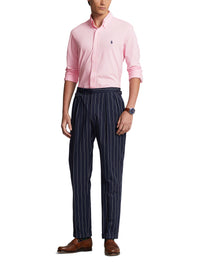 Chemise cintrée ultralégère en piqué - Carmel Pink