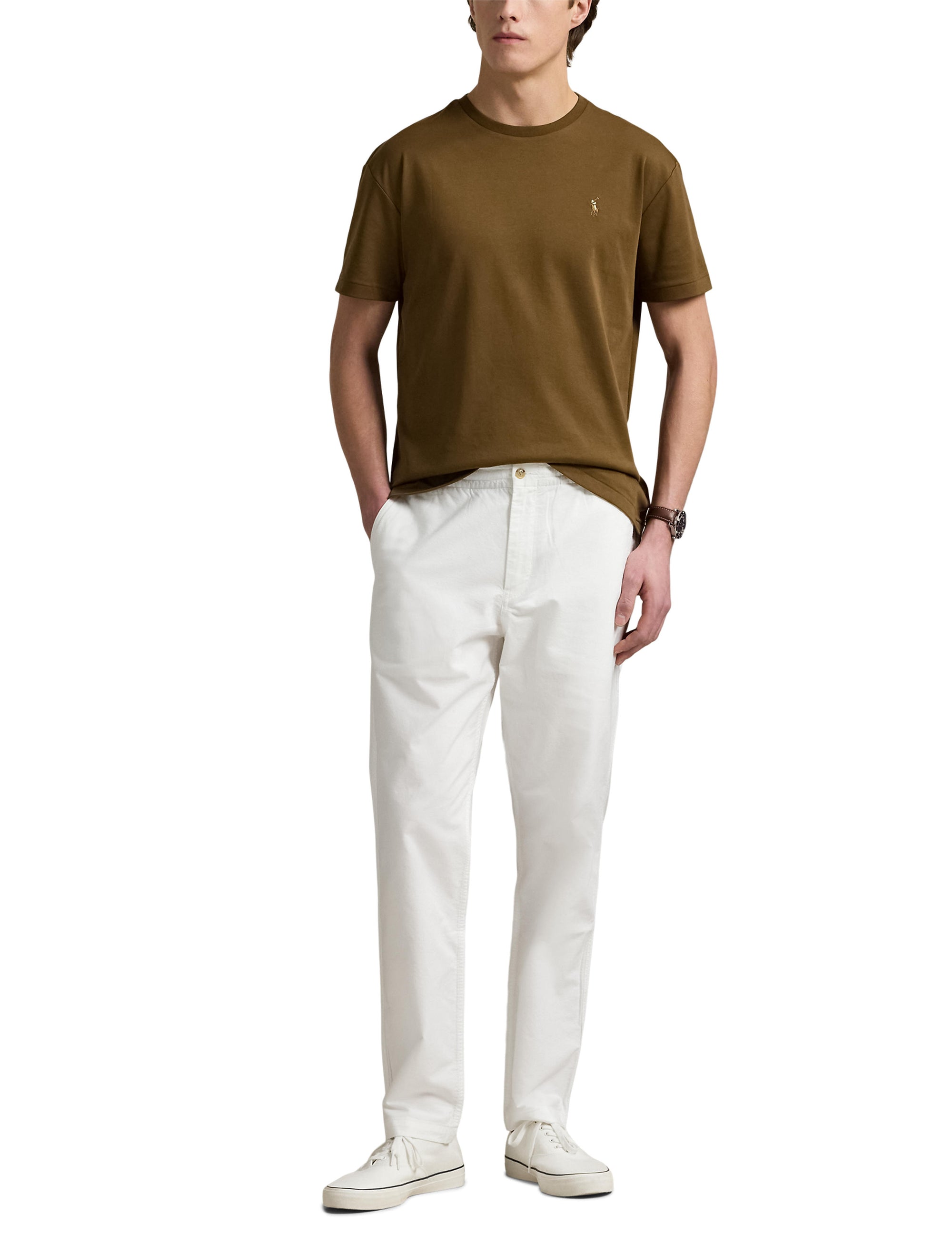 T-shirt Custom Slim Fit - Nature Brown