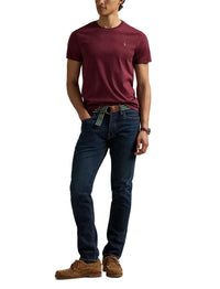 T-shirt Custom Slim Fit - Spring Wine Heather