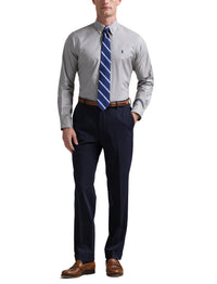 Chemise Oxford stretch Custom Fit - Grey