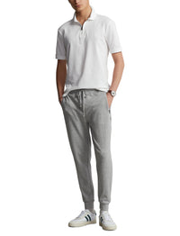 Polo stretch coupe ajustée - White