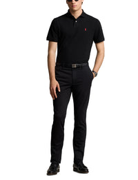 Pantalon Slim Jarrett satinette stretch - Polo Black