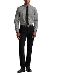 5pcs / NEW // 4192B NERO/BLANC SPORT SHIRT LONG SLEEVE CUBDPPCS