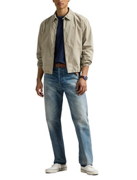 Veste Bayport en popeline teinte - Olive