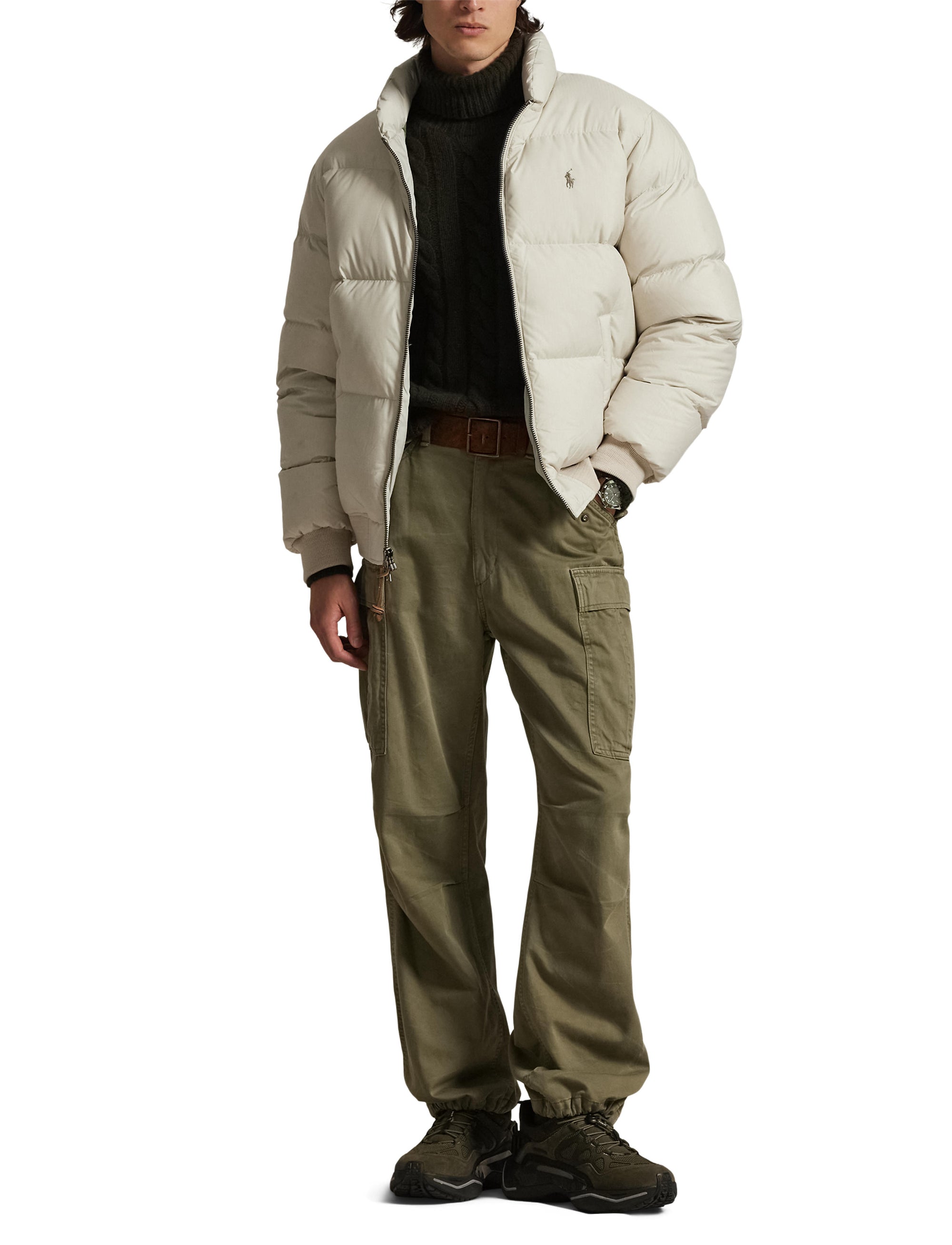 Doudoune Wyoming en ripstop - Khaki Stone