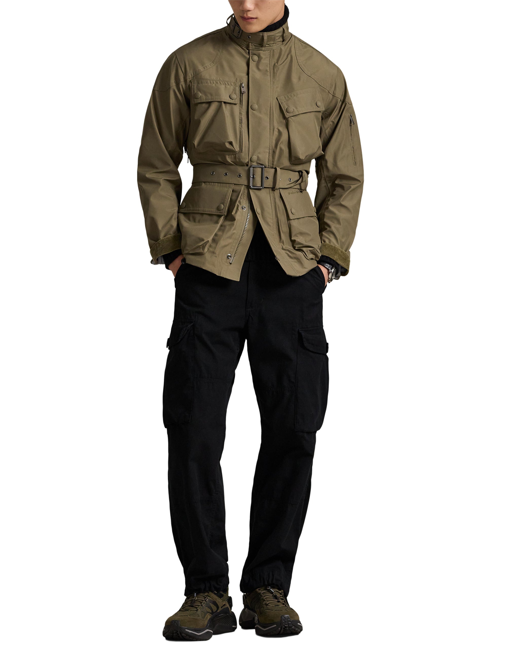 Veste utilitaire ceinturée - Fall Sage