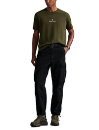 T-shirt à logo en jersey Classic Fit  - Company Olive
