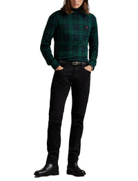 4pcs / NEW // BLACKWATCH PLAID PULLOVER LONG SLEEVE LSTURTLEM1