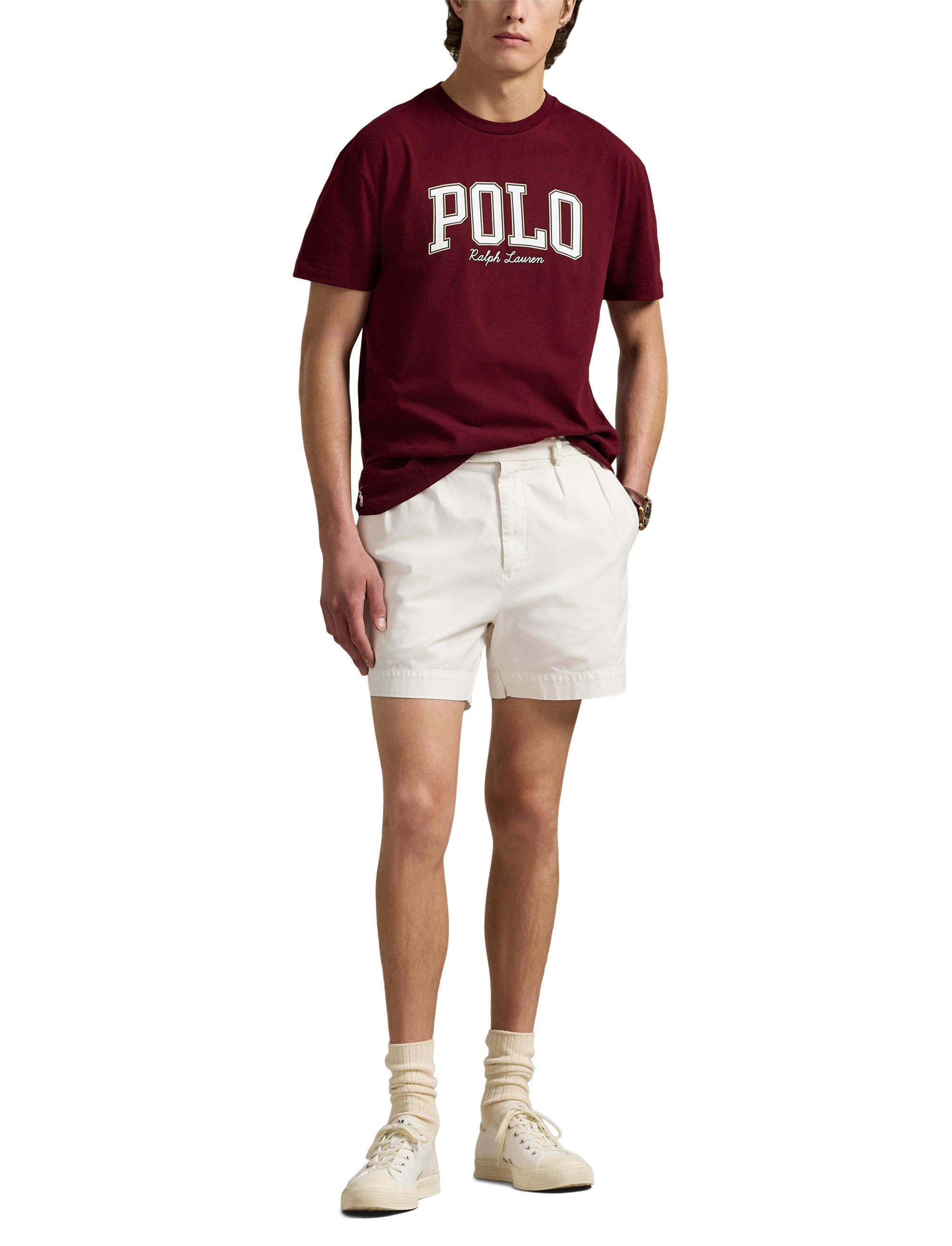T-shirt à logo Custom Slim Fit - Classic Wine