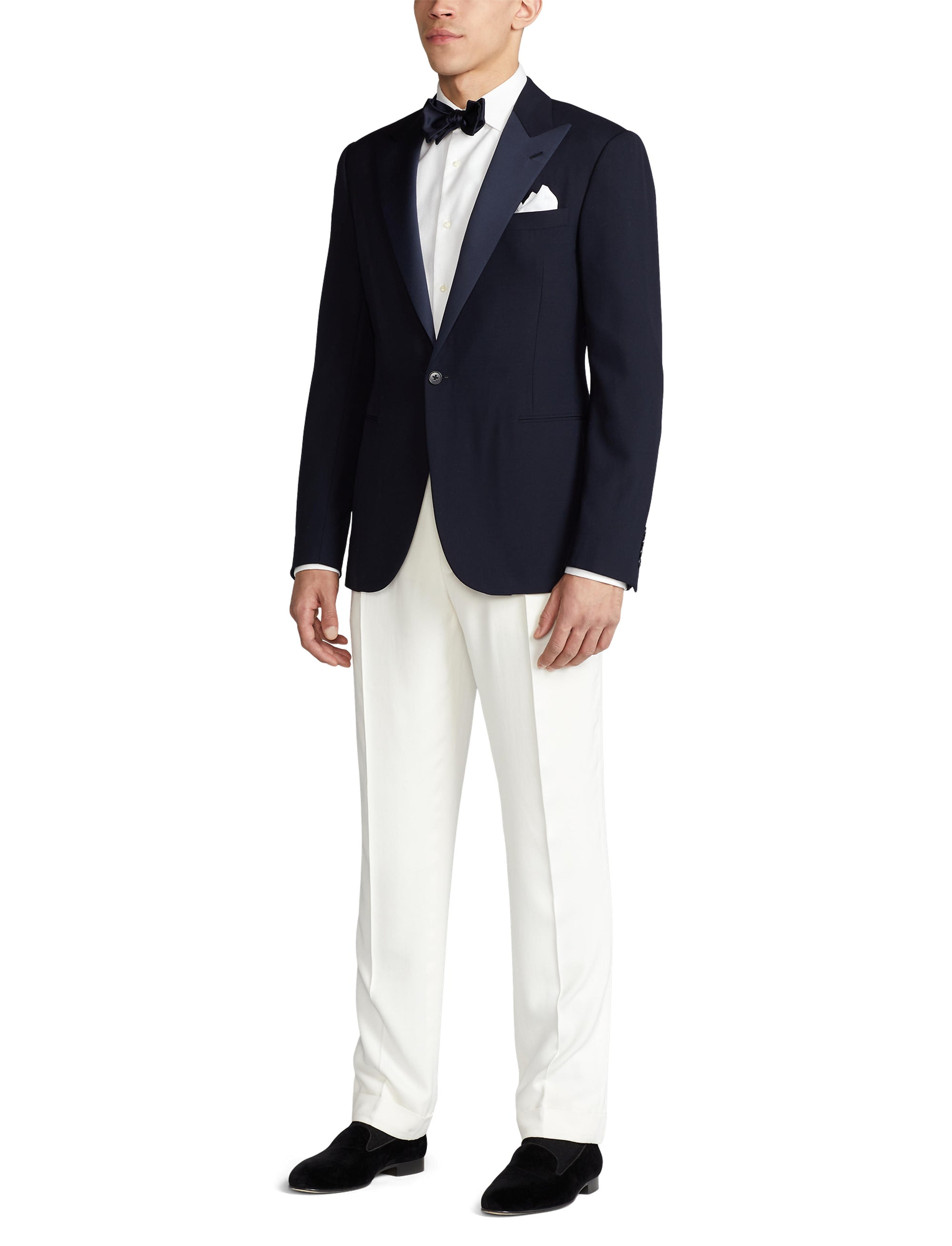 Veste de smoking Gregory en laine - Navy